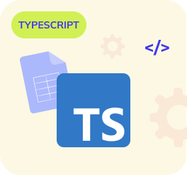 TypeScript - Зміцніть свої знання JavaScript, опановуючи TypeScript! Дізнайтеся про типізацію, модулі, інтерфейси та OOP. Наш курс допоможе зробити ваш код чистішим, надійнішим і більш масштабованим. Чудовий вибір для тих, хто прагне до професійного розвитку.